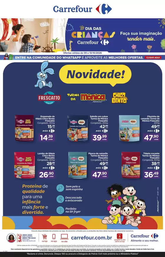 Catálogo Carrefour | LÂMINA PEIXARIA KIDS | 2026-10-09T00:00:00.000Z - 2026-10-13T00:00:00.000Z