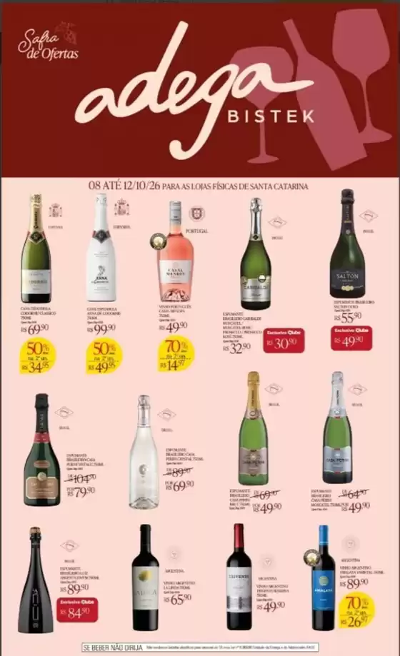 Catálogo Bistek Supermercados | SELEÇÃO DE OFERTAS BISTEK - RS | 2026-10-09T00:00:00.000Z - 2026-10-12T00:00:00.000Z