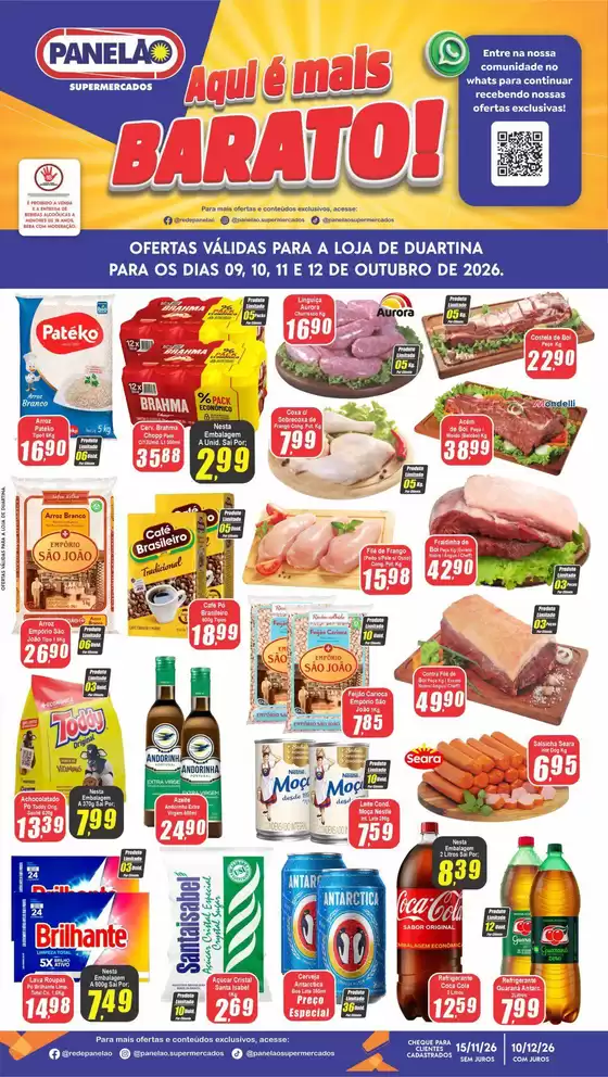 Catálogo Panelão | Descontos e promoções | 2026-10-09T00:00:00.000Z - 2026-10-12T00:00:00.000Z