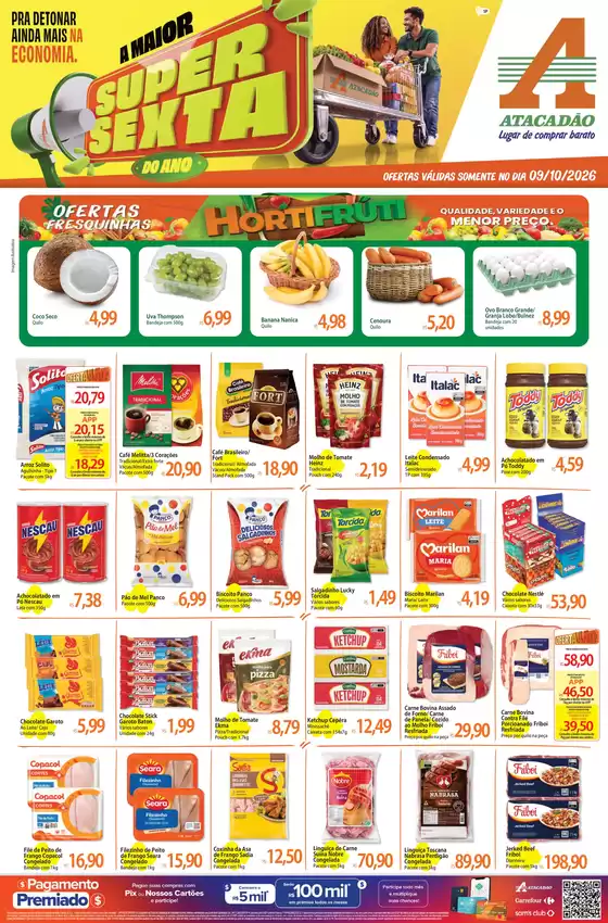 Catálogo Atacadão em Sumaré | Atacadão - Super Sexta | 2026-10-09T00:00:00.000Z - 2026-10-09T00:00:00.000Z
