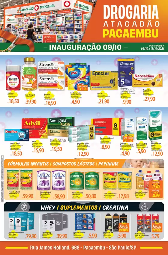 Catálogo Atacadão | Atacadão - Drogaria | 2026-10-09T00:00:00.000Z - 2026-10-15T00:00:00.000Z