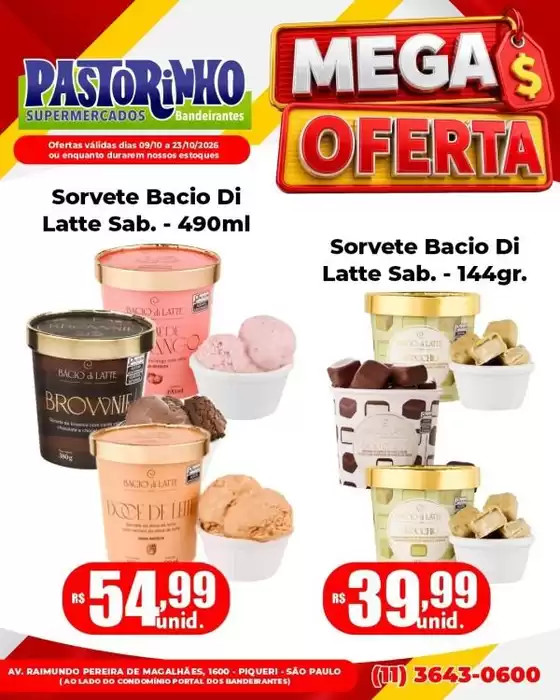 Catálogo Supermercado Pastorinho | Melhores ofertas para todos os caçadores de pechinchas | 2026-10-09T00:00:00.000Z - 2026-10-23T00:00:00.000Z