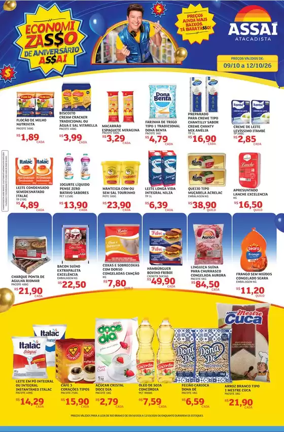 Catálogo Assaí Atacadista | Encarte Assaí Atacadista 173569-605 | 2026-10-09T00:00:00.000Z - 2026-10-12T00:00:00.000Z
