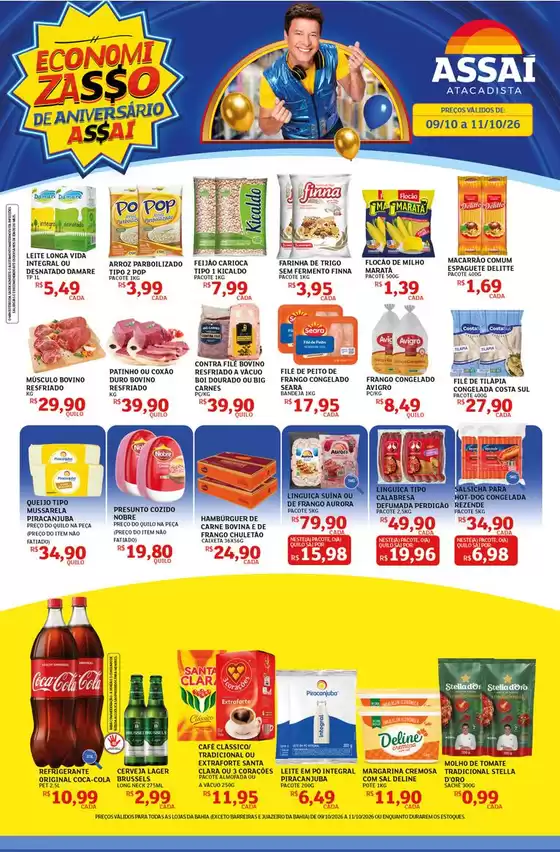 Catálogo Assaí Atacadista | Encarte Assaí Atacadista 173588-546 | 2026-10-09T00:00:00.000Z - 2026-10-11T00:00:00.000Z