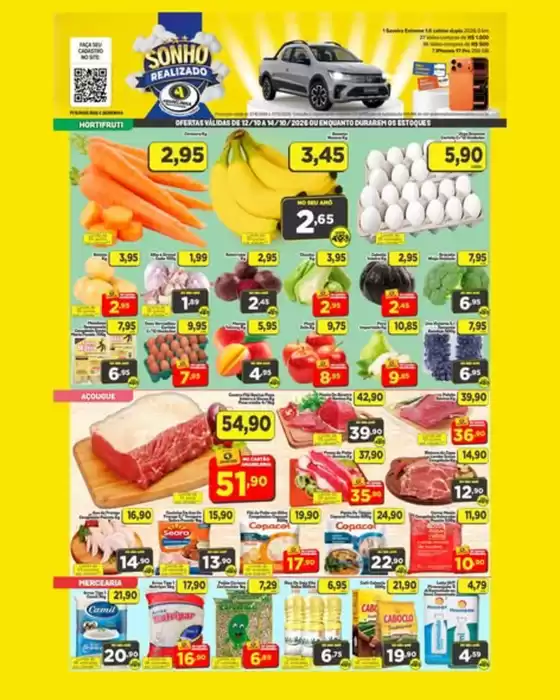 Catálogo Amarelinha Supermercados | Ofertas exclusivas | 2026-10-12T00:00:00.000Z - 2026-10-14T00:00:00.000Z