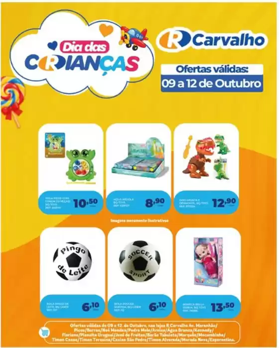 Catálogo R Carvalho Supermercado | Dia das Criancas | 2026-10-12T00:00:00.000Z - 2026-10-12T00:00:00.000Z