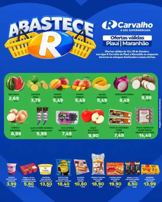 Catálogo R Carvalho Supermercado | Ofertas  | 2026-10-12T00:00:00.000Z - 2026-10-15T00:00:00.000Z