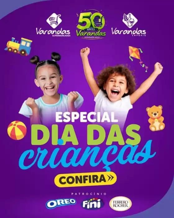 Catálogo Supermercados Varandas | Especial dia das Criancas | 2026-10-12T00:00:00.000Z - 2026-10-18T00:00:00.000Z
