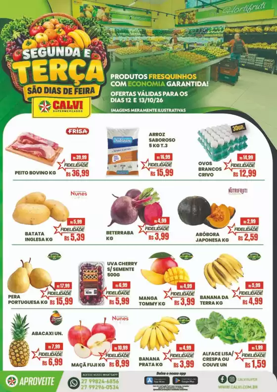Catálogo Calvi Supermercados | Segunda E Terça  | 2026-10-12T00:00:00.000Z - 2026-10-13T00:00:00.000Z