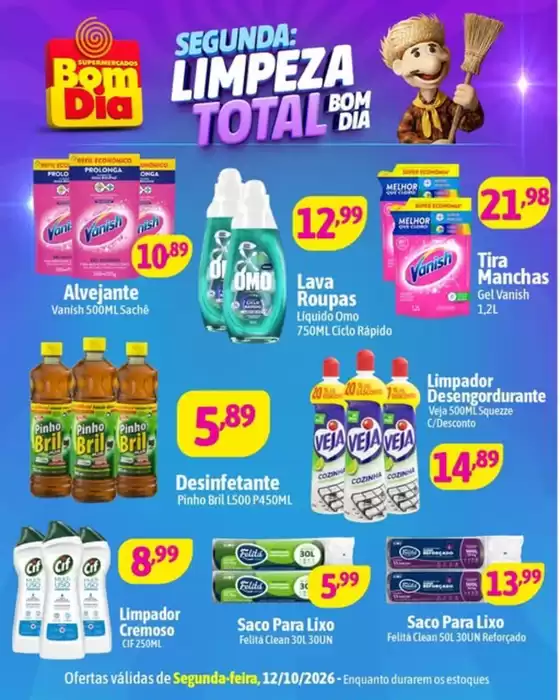 Catálogo Supermercados Bom Dia | Limpeza Total | 2026-10-12T00:00:00.000Z - 2026-10-12T00:00:00.000Z