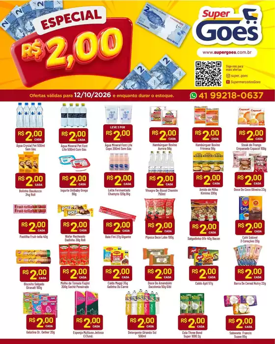 Catálogo Supermercados Goes | Encarte Supermercados Goes | 2026-10-12T00:00:00.000Z - 2026-10-12T00:00:00.000Z