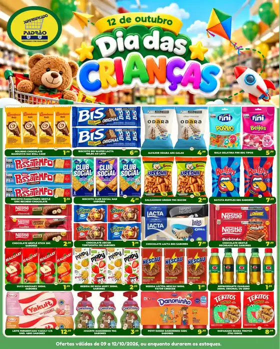 Catálogo Supermercado Padrão | Promoções especiais em andamento | 2026-10-09T00:00:00.000Z - 2026-10-12T00:00:00.000Z