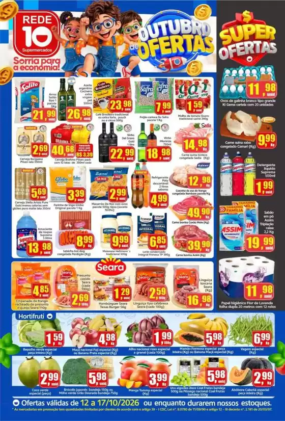 Catálogo Rede 10 | Ofertas e promoções atuais | 2026-10-12T00:00:00.000Z - 2026-10-17T00:00:00.000Z