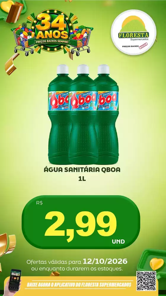Catálogo Floresta Supermercados | Encarte Floresta Supermercados | 2026-10-12T00:00:00.000Z - 2026-10-12T00:00:00.000Z