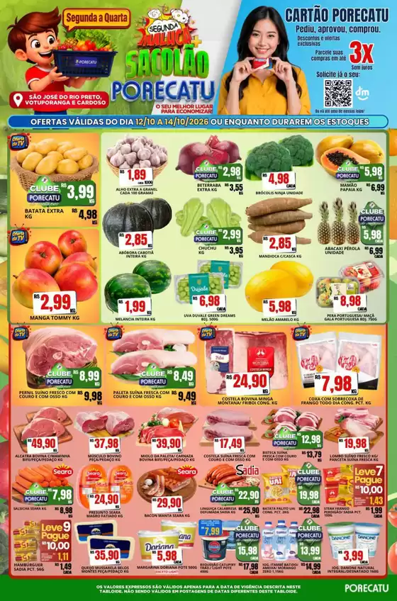 Catálogo Supermercado Porecatu | Encarte Supermercado Porecatu | 2026-10-12T00:00:00.000Z - 2026-10-14T00:00:00.000Z
