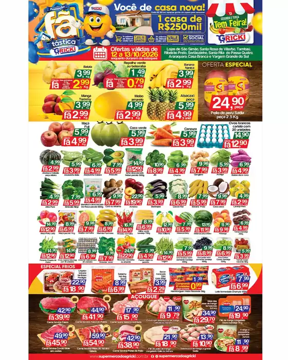 Catálogo Supermercados Gricki | Encarte Supermercados Gricki | 2026-10-12T00:00:00.000Z - 2026-10-13T00:00:00.000Z