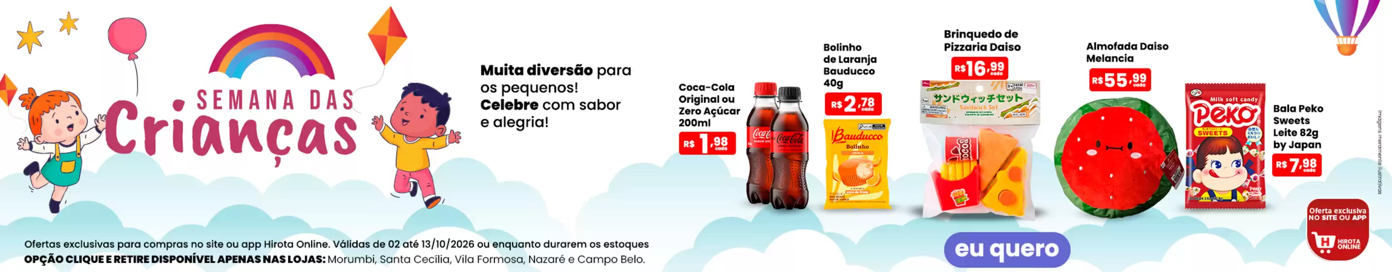 Catálogo Hirota Food Supermercado | Ofertas para caçadores de pechinchas | 2026-10-02T00:00:00.000Z - 2026-10-13T00:00:00.000Z