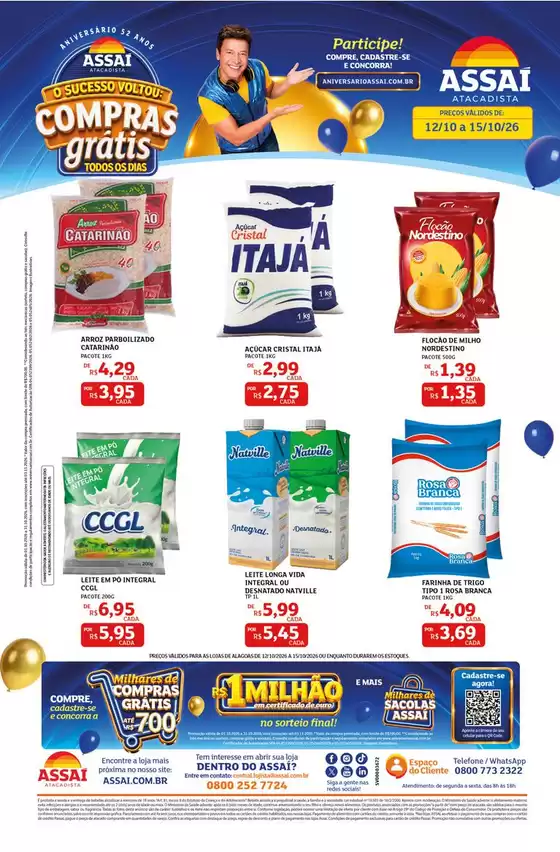 Catálogo Assaí Atacadista | Encarte Assaí Atacadista 173714-573 | 2026-10-12T00:00:00.000Z - 2026-10-15T00:00:00.000Z
