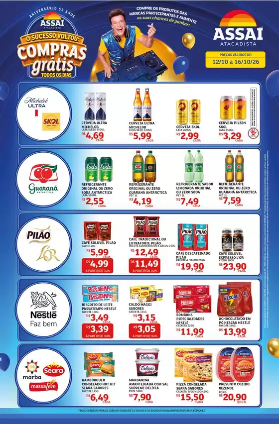 Catálogo Assaí Atacadista | Encarte Assaí Atacadista 173716-544 | 2026-10-12T00:00:00.000Z - 2026-10-16T00:00:00.000Z