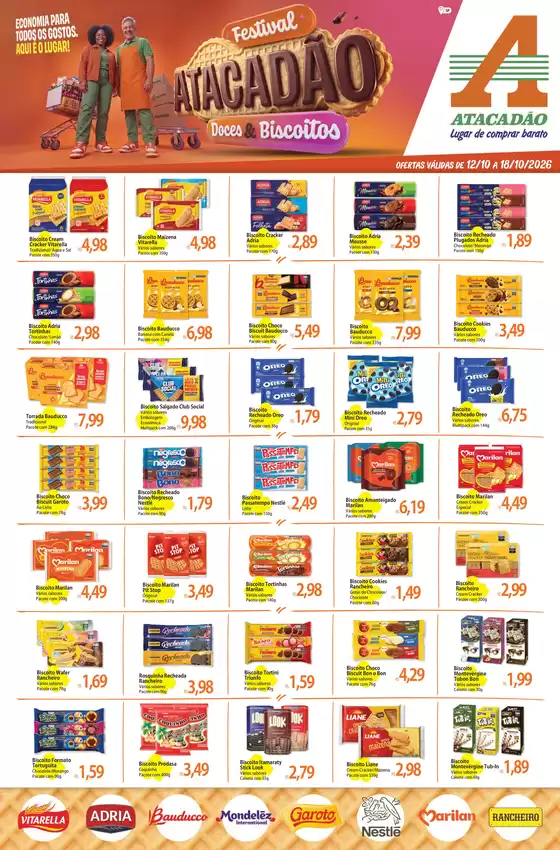 Catálogo Atacadão em Serrana | Atacadão - Doces e Biscoitos | 2026-10-12T00:00:00.000Z - 2026-10-18T00:00:00.000Z