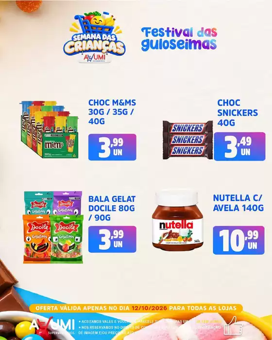 Catálogo Ayumi Supermercados | Nossas melhores ofertas para você | 2026-10-12T00:00:00.000Z - 2026-10-12T00:00:00.000Z