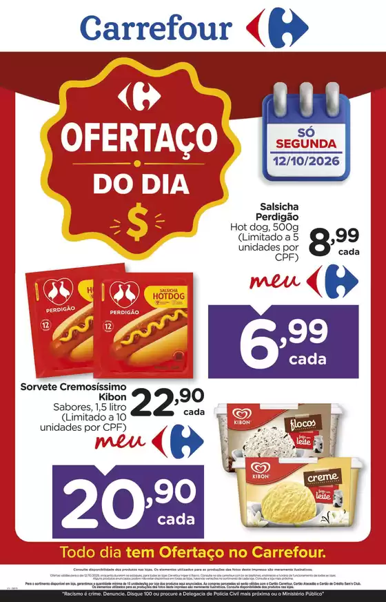 Catálogo Carrefour | OFERTA DO DIA | 2026-10-12T00:00:00.000Z - 2026-10-12T00:00:00.000Z