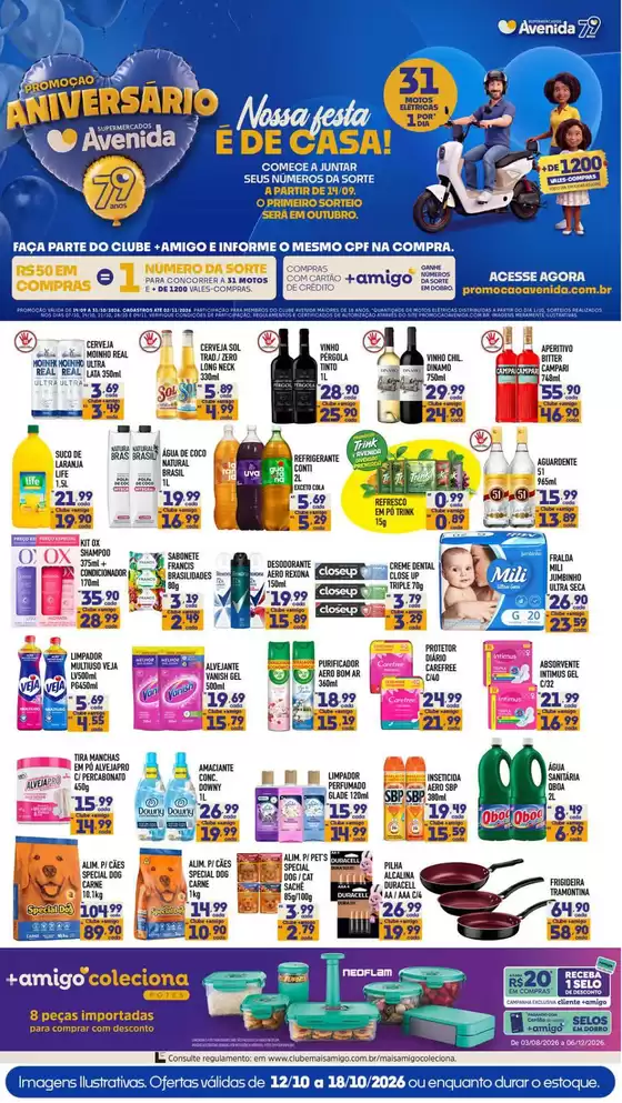 Catálogo Supermercados Avenida | Melhores ofertas e descontos | 2026-10-12T00:00:00.000Z - 2026-10-18T00:00:00.000Z