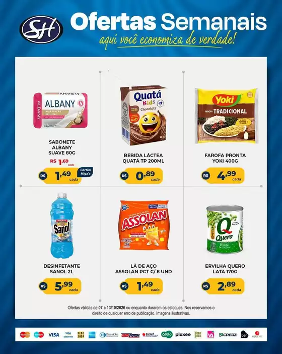 Catálogo Supermercado Higas | Encarte Supermercado Higas | 2026-10-07T00:00:00.000Z - 2026-10-13T00:00:00.000Z