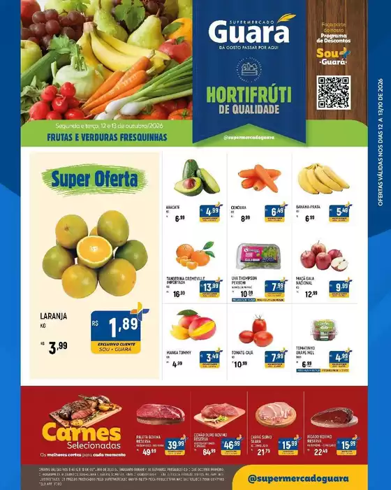 Catálogo Supermercado Guará | Ampla seleção de ofertas | 2026-10-12T00:00:00.000Z - 2026-10-13T00:00:00.000Z