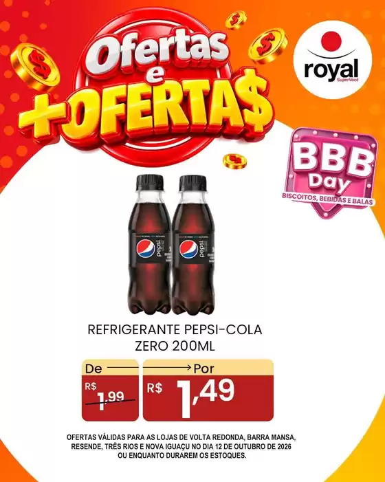 Catálogo Royal Supermercados | Ofertas exclusivas para nossos clientes | 2026-10-12T00:00:00.000Z - 2026-10-12T00:00:00.000Z