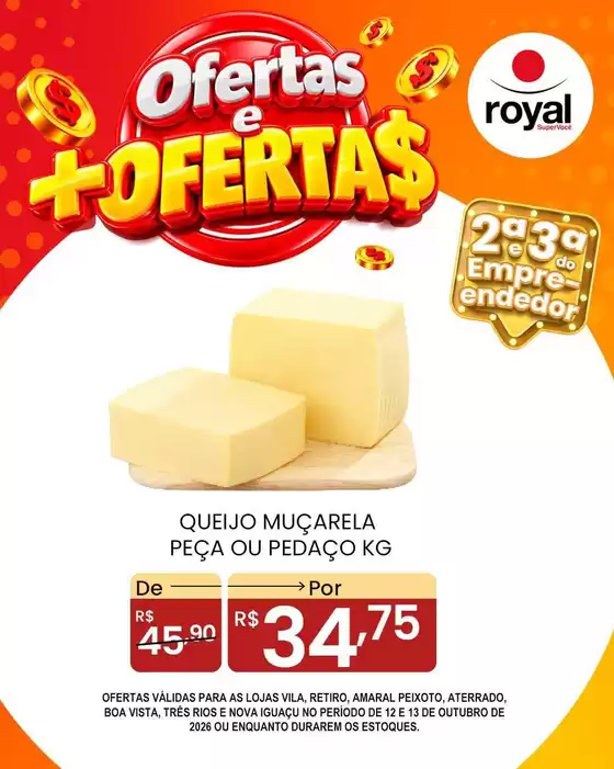 Catálogo Royal Supermercados | Ofertas especiais para você | 2026-10-12T00:00:00.000Z - 2026-10-13T00:00:00.000Z