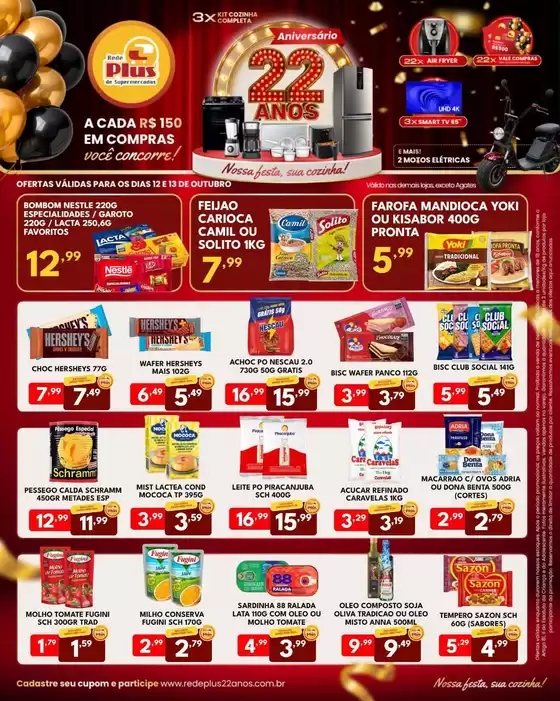 Catálogo Rede Plus Supermercados | Ampla seleção de ofertas | 2026-10-12T00:00:00.000Z - 2026-10-13T00:00:00.000Z