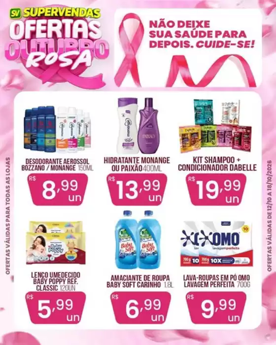 Catálogo Vivendas Supermercado | Outubro Rosa | 2026-10-12T00:00:00.000Z - 2026-10-18T00:00:00.000Z