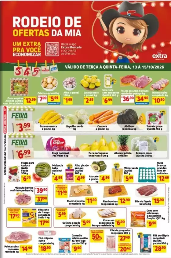 Catálogo Mercado Extra | Rodeio de Ofertas da Mia | 2026-10-13T00:00:00.000Z - 2026-10-15T00:00:00.000Z