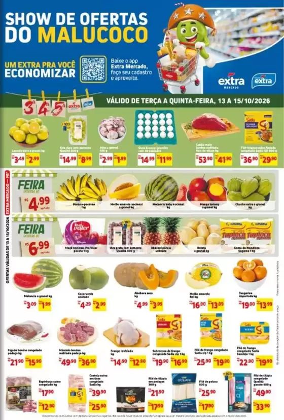 Catálogo Clube Extra | Ofertas | 2026-10-13T00:00:00.000Z - 2026-10-15T00:00:00.000Z