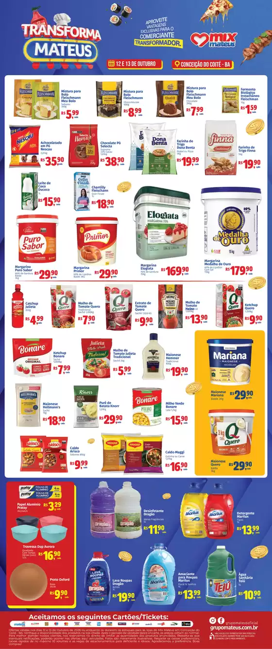 Catálogo Supermercados Mateus | Transforma mateus | 2026-10-13T00:00:00.000Z - 2026-10-13T00:00:00.000Z