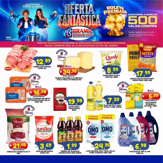 Catálogo Bramil Supermercados | Ofertas especiais atraentes para todos | 2026-10-13T00:00:00.000Z - 2026-10-13T00:00:00.000Z