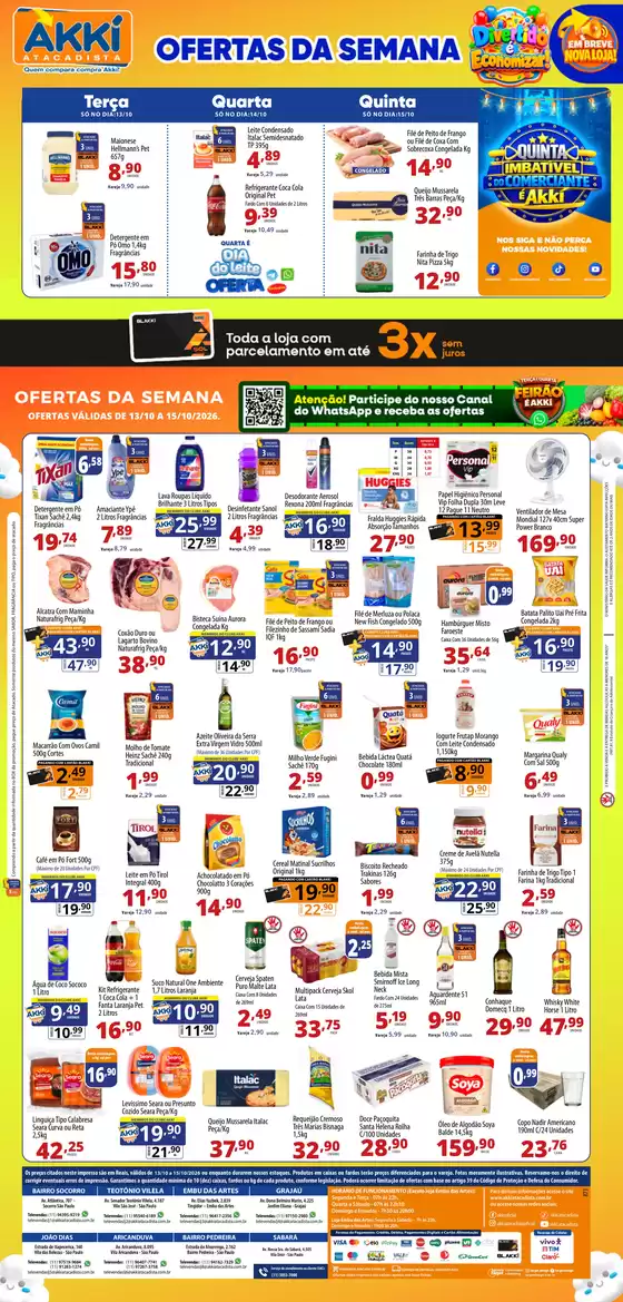 Catálogo Akki Atacadista em Camboriú | OFERTAS DA SEMANA NO AKKI 13 A 15 10 | 2026-10-13T00:00:00.000Z - 2026-10-15T00:00:00.000Z