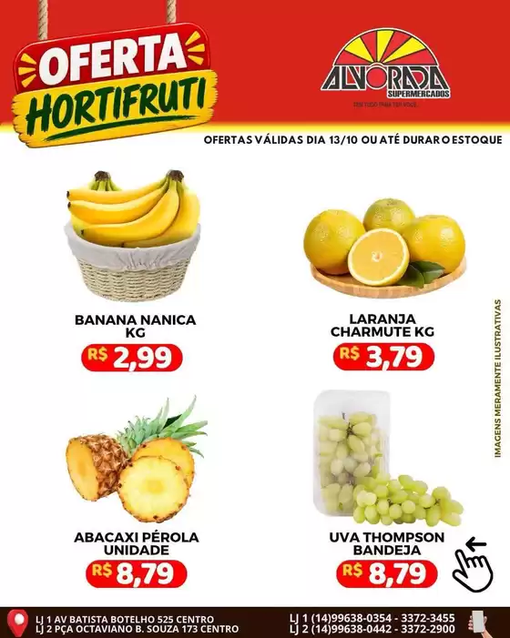 Catálogo Alvorada Supermercados | Encarte Alvorada Supermercados | 2026-10-13T00:00:00.000Z - 2026-10-13T00:00:00.000Z