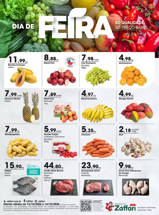 Catálogo Zaffari | Ofertas Dia de Feira | 2026-10-13T00:00:00.000Z - 2026-10-14T00:00:00.000Z