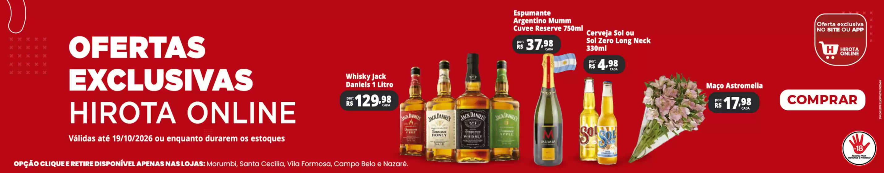 Catálogo Hirota Food Supermercado | Melhores ofertas para todos os clientes | 2026-10-13T00:00:00.000Z - 2026-10-19T00:00:00.000Z
