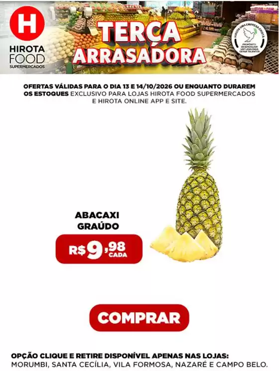 Catálogo Hirota Food Supermercado | Novas ofertas para descobrir | 2026-10-13T00:00:00.000Z - 2026-10-14T00:00:00.000Z