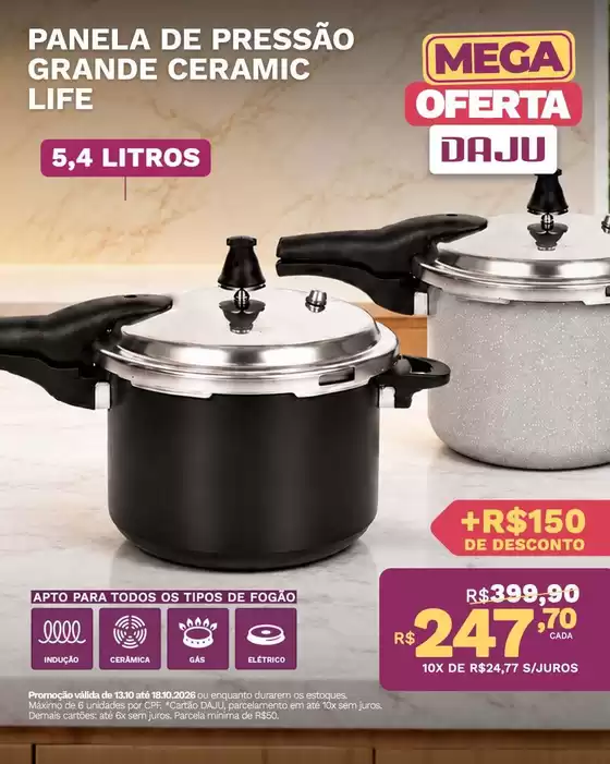 Catálogo Daju | Descontos e promoções | 2026-10-13T00:00:00.000Z - 2026-10-18T00:00:00.000Z
