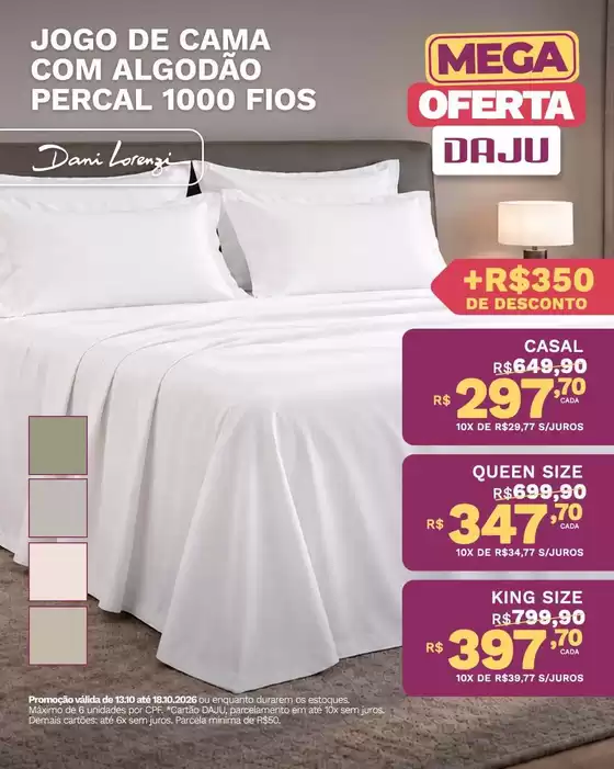 Catálogo Daju | Descubra ofertas atraentes | 2026-10-13T00:00:00.000Z - 2026-10-18T00:00:00.000Z