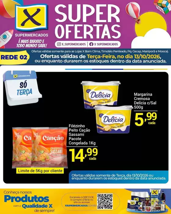 Catálogo X Supermercados | Ofertas especiais para você | 2026-10-13T00:00:00.000Z - 2026-10-13T00:00:00.000Z