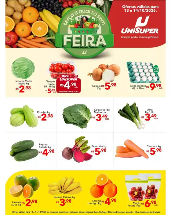 Catálogo UniSuper | Nossas melhores ofertas para você | 2026-10-13T00:00:00.000Z - 2026-10-14T00:00:00.000Z