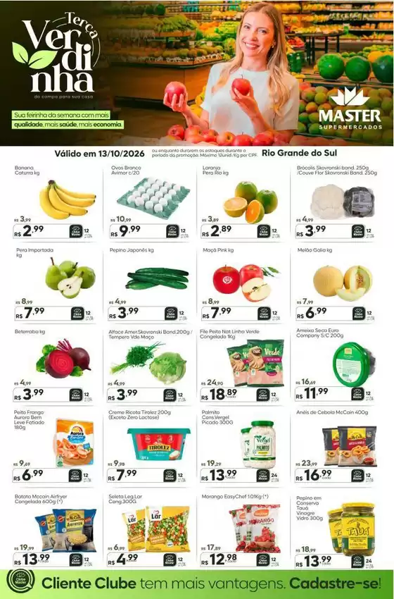 Catálogo Master Supermercados | Terca verdinha | 2026-10-13T00:00:00.000Z - 2026-10-13T00:00:00.000Z