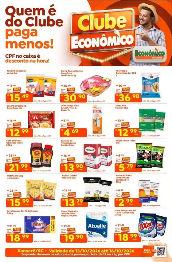 Catálogo Econômico Atacadão em Apiúna | Tabloide Econômico Atacadão | 2026-10-13T00:00:00.000Z - 2026-10-16T00:00:00.000Z
