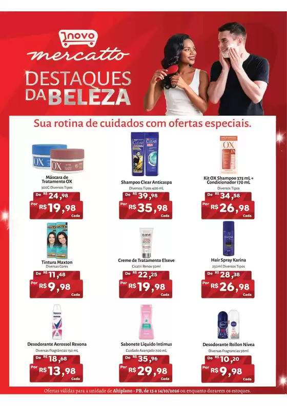 Catálogo Novo Atacarejo | Destaques da Beleza | 2026-10-13T00:00:00.000Z - 2026-10-14T00:00:00.000Z