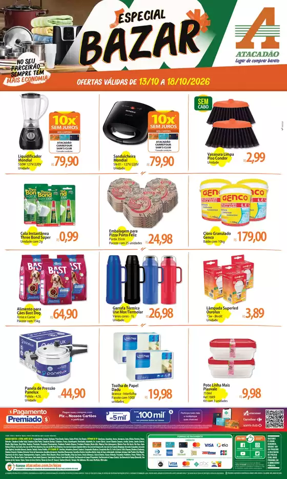 Catálogo Atacadão | Atacadão - Bazar | 2026-10-13T00:00:00.000Z - 2026-10-18T00:00:00.000Z